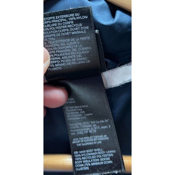 The North Face Puffer Jacket 14 16 Boy's Goose Down Size Large Blue - Picture 7 of 7